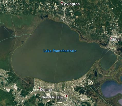 Lake Pontchartrain | Geography Study Guide Wiki | Fandom