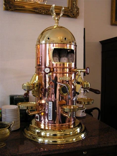 The 10 Most Expensive Sleek Espresso Machines | Coffee making machine, Steampunk coffee ...