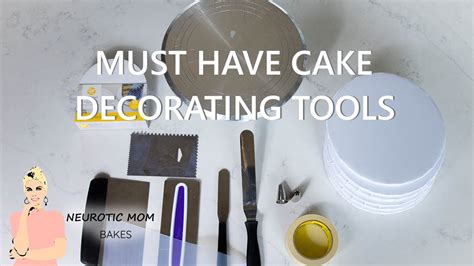 Top 10 MUST Have Tools for Cake Decorating - YouTube