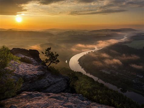 Elbe Sandstone Mountains Photograph by Martin Zwick - Fine Art America