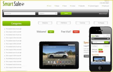 Online Store HTML Template Free Of 23 Best E Merce Shopping HTML5 Css3 Templates to Sell ...