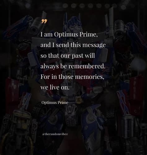 60 Optimus Prime Quotes From The Transformers – The Random Vibez