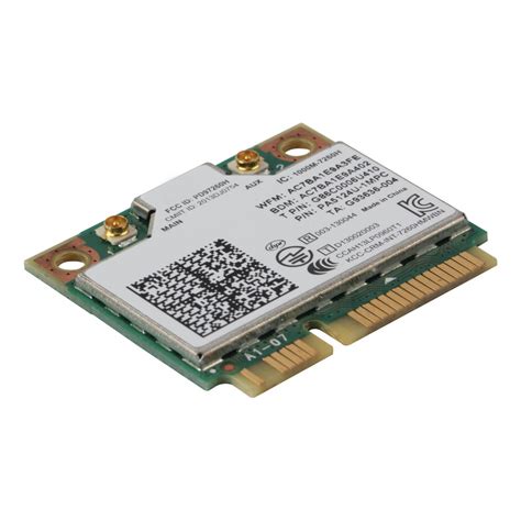 MINI PCI-E Wireless WLAN Card 7260HMW-BN 802.11b/g/n Wif Bluetooth 4.0 ...