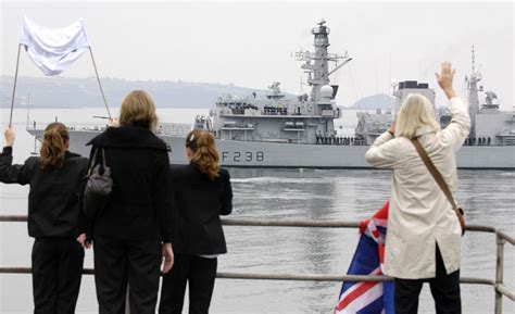 HMS Northumberland departs for six-month mission | Just Plymouth