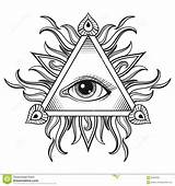 Full Page Illuminati Coloring Pages sketch template