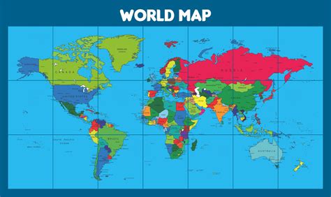 World Map Full Page Printable