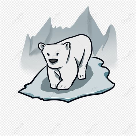 Foto De Oso Polar De Dibujos Animados PNG Imágenes Gratis - Lovepik