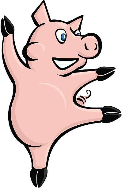 Royalty Free Dancing Pig Clip Art, Vector Images & Illustrations - iStock