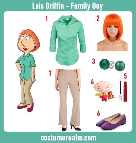 Dress Like Lois Griffin | Lois griffin, Cartoon character costume ...