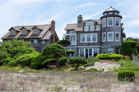 Rehoboth Beach Oceanside Homes Photograph by Bob Phillips - Fine Art America