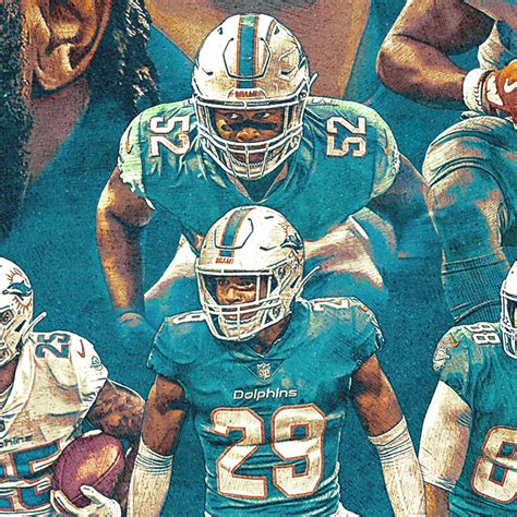 2019 Miami Dolphins Poster on Behance