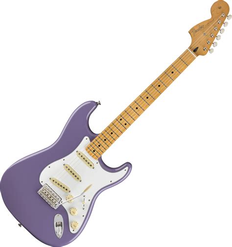 Fender Jimi Hendrix Stratocaster (MEX, MN) - ultra violet Solid body electric guitar purple