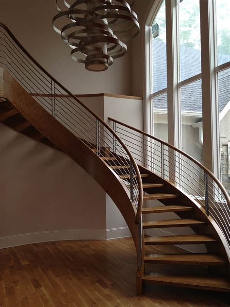 Open Riser Stairs | Custom Stairs | Artistic Stairs