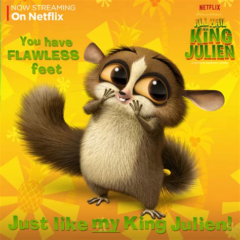 King Julien And Mort Feet