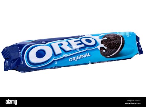 A packet of Oreo original cookie biscuits on a white background Stock Photo - Alamy