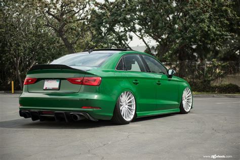 #Audi_A3 on #Avant_Grande_Wheels M615 #Bagged #Slammed #Tucked | Audi ...