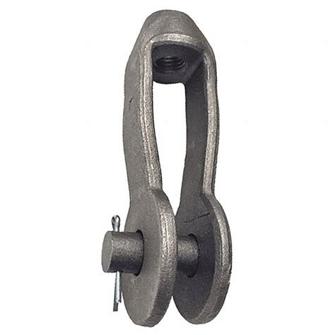 #3 Clevis Size, Steel, Yoke End - 56FN80|CLV003-HDG-01FR - Grainger