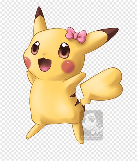 Dibujo de pikachu chibi pokémon kawaii, pikachu, mamífero, niño png | PNGEgg