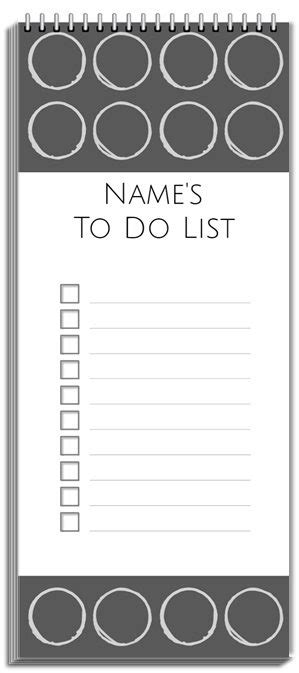 Free notepads that can be personalized before you print | Instant download
