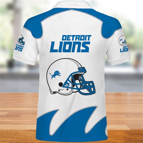 Detroit Lions Polo Shirts Summer gift for fans -Jack sport shop