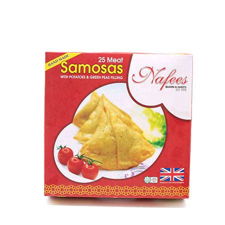 Meat Samosas (25) – Nafees Online