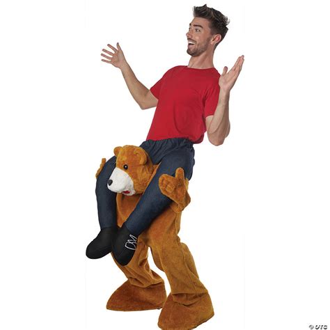 Adult Carry Me Teddy Bear Costume | Halloween Express