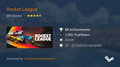 Rocket League Achievements | TrueSteamAchievements