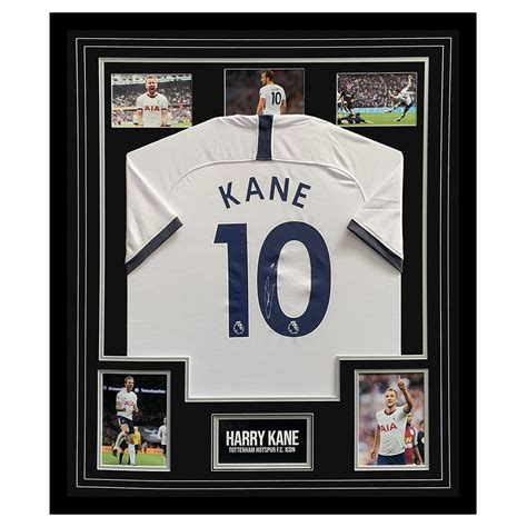 Signed Harry Kane Jersey Framed - Spurs Football Icon Shirt | Firma Stella