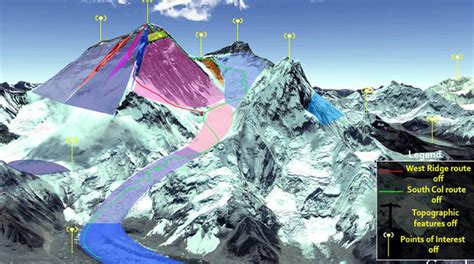 Topographic Maps Of Everest