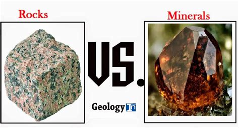 The Difference Between Rocks and Minerals - Geology In