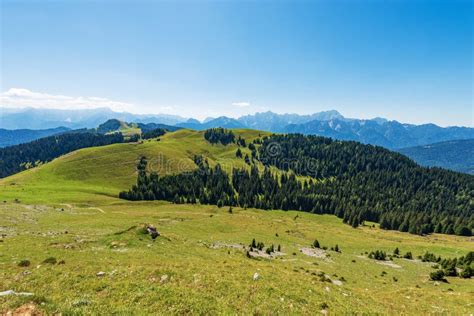 Panoramic View of Carnic Alps and Julian Alps - Italy-Austria Border Stock Image - Image of ...