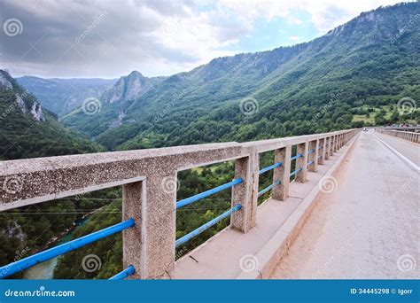 The Highest Bridge in Europe.Montenegro . Stock Photo - Image of park ...