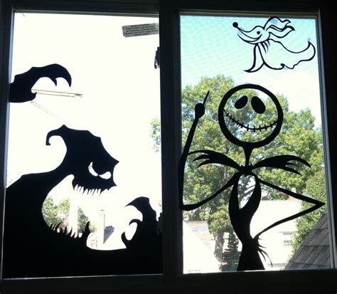 Halloween window art. All you need is black poster board a stencil if u please or just free hand ...