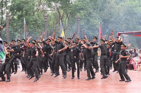 Gentlemen Cadets, including 71 Foreign Cadets, passed out from the ...