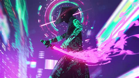 Anime Cyberpunk Neon Wallpapers - Wallpaper Cave