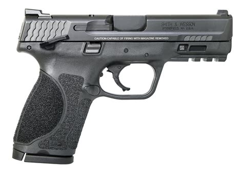 Smith & Wesson M&P9 M2.0 Compact 9mm Pistol with Thumb Safety, 4" Barrel, Black (11686) - City ...