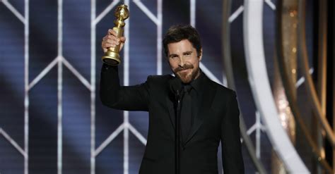 Christian Bale Kids’ Names in Golden Globe Acceptance Speech | POPSUGAR ...