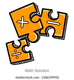 Math Solution Math Icon Concept Stock Vector (Royalty Free) 2186199933 | Shutterstock