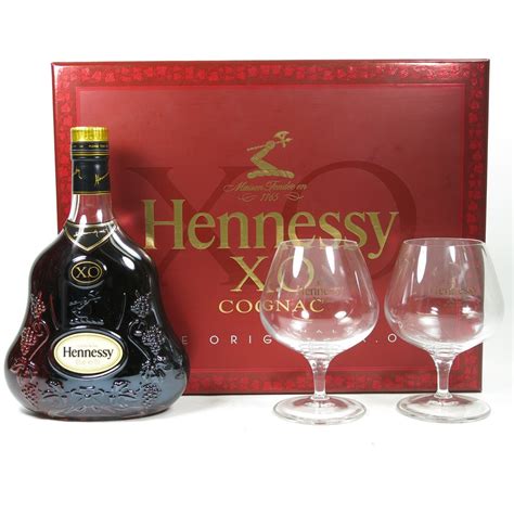 Hennessy XO Cognac Including Two Branded Glasses | Whisky Auctioneer