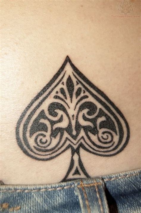 30 Spade Tattoo Ideas That Rock! | Spade tattoo, Poker tattoo, Ace of spades tattoo