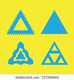 Triangle Sign Logo Vector Art Stock Vector (Royalty Free) 2173920451 | Shutterstock