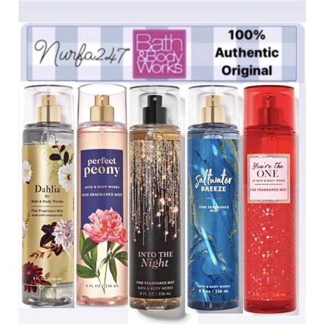 Bath & body works fragrance mist perfume bath and body works | Shopee Malaysia