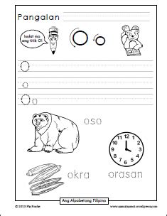 Patinig A Worksheets For Kindergarten