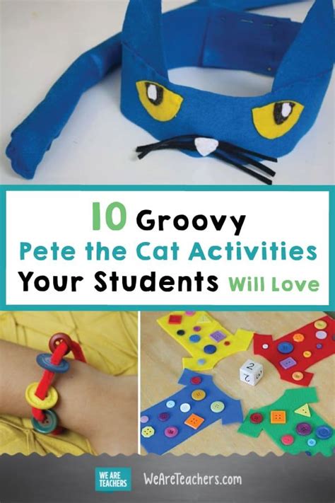 10 FREE Groovy Pete the Cat Activities Your Students Will Love! #PeteTheCat #kindergarten ...