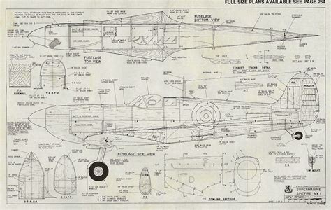 supermarine spitfire plans - Jennies Blog - supermarine spitfire mk xiv ...