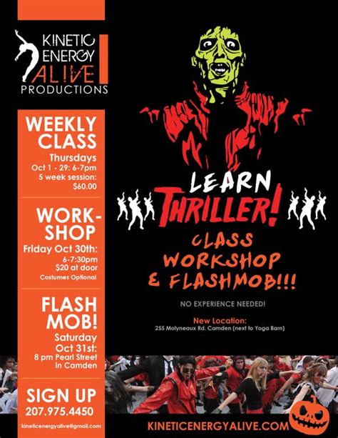 ‘Thriller’ dance workshop and Camden’s first flash mob | PenBay Pilot