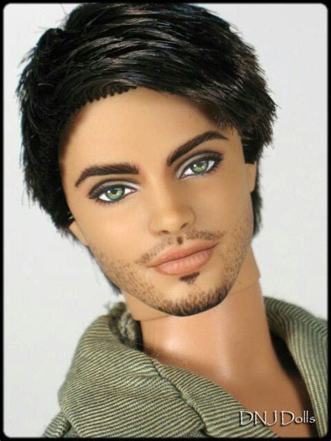 Ken with Black Hair Fashioninista Doll with Repainted Face | Vintage ...