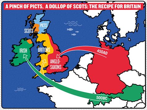 Britons are still Angles, Saxons and Celts | Civilization history, Historical maps