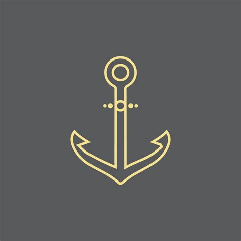 Anchor icon Logo Template vector illustration 10820406 Vector Art at Vecteezy