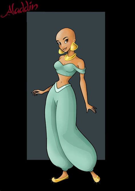 bald princess jasmine | Princess jasmine, Disney princesses and princes, Jasmine drawing